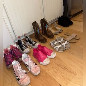 Lot of Girls size 3 shoes